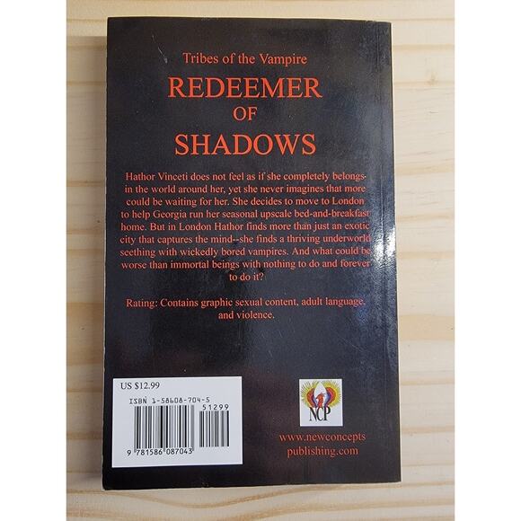 Tribes of the Vampire: Redeemer of Shadows by Michelle M Pillow 2005 PB - Picture 3 of 4